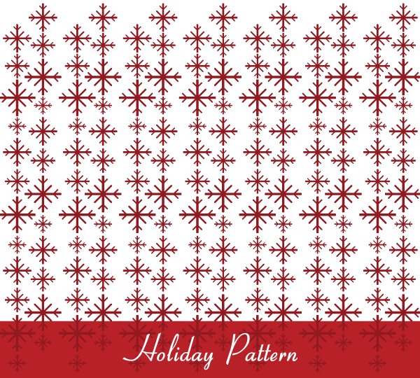 Seamless Christmas Pattern Vector Free
