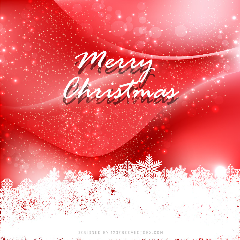 Red Christmas Background