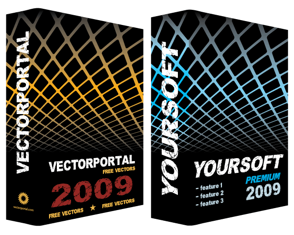 Software Box Vector Free