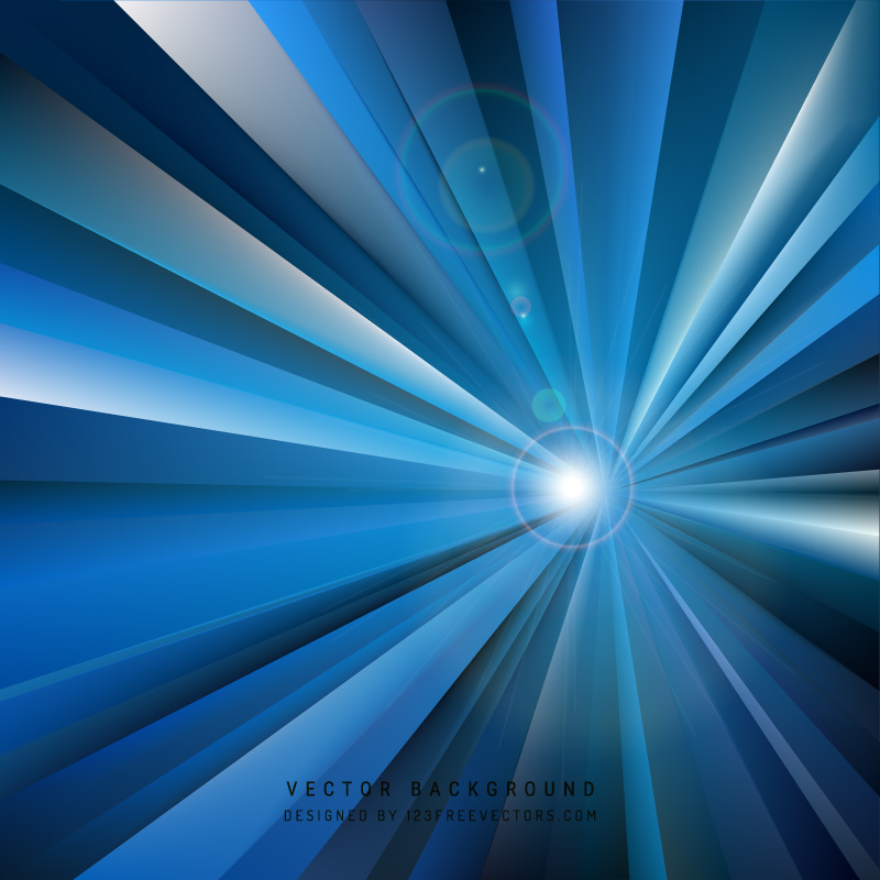 Dark Blue Light Rays Background Image