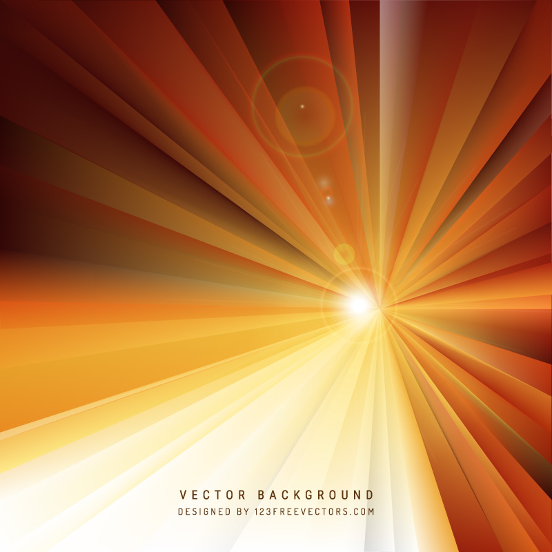 Abstract Red Yellow Rays Background Graphics
