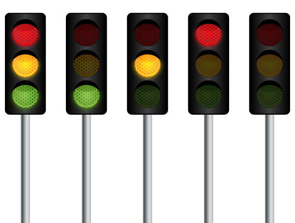 Vector Traffic Light Free