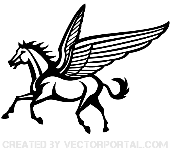 Free Pegasus Vector Image