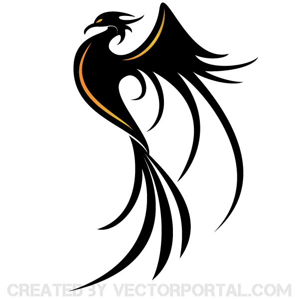 Phoenix Bird Vector Art