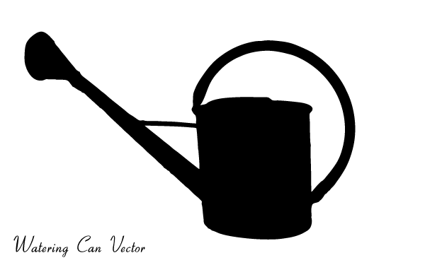 Free Watering Can Vector