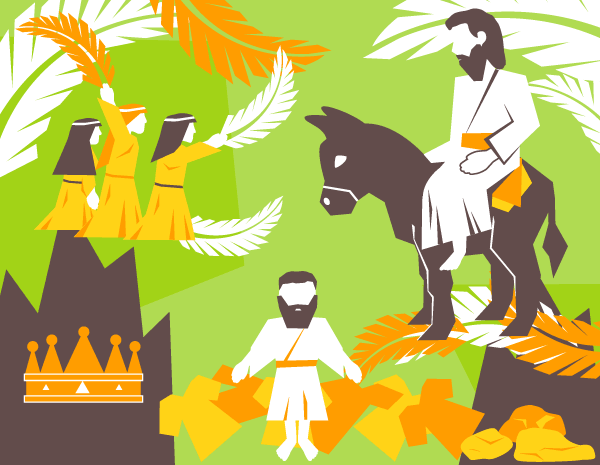 Free Palm Sunday Vector Pack