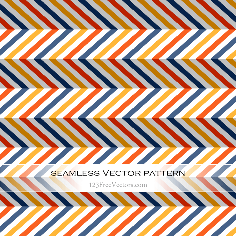 Seamless Chevron Pattern Abstract Background Vector
