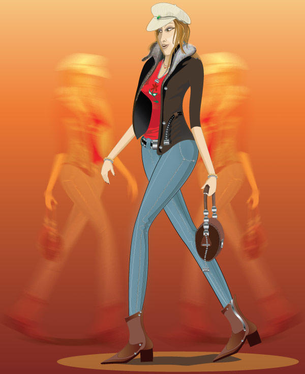 Free Lady Vector Art