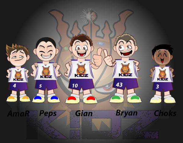 Basketball Vector First Five Pack