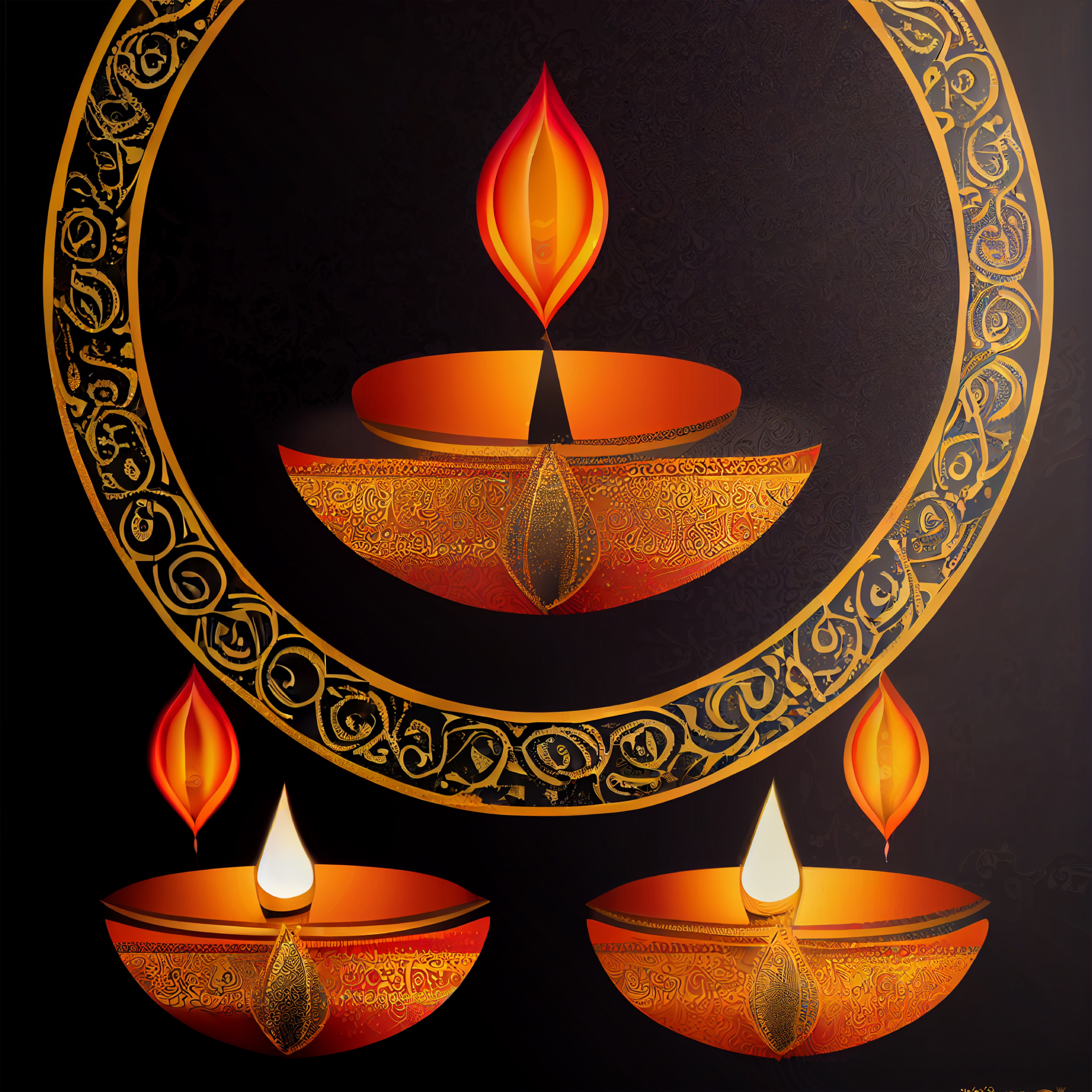 Diwali Diya Image
