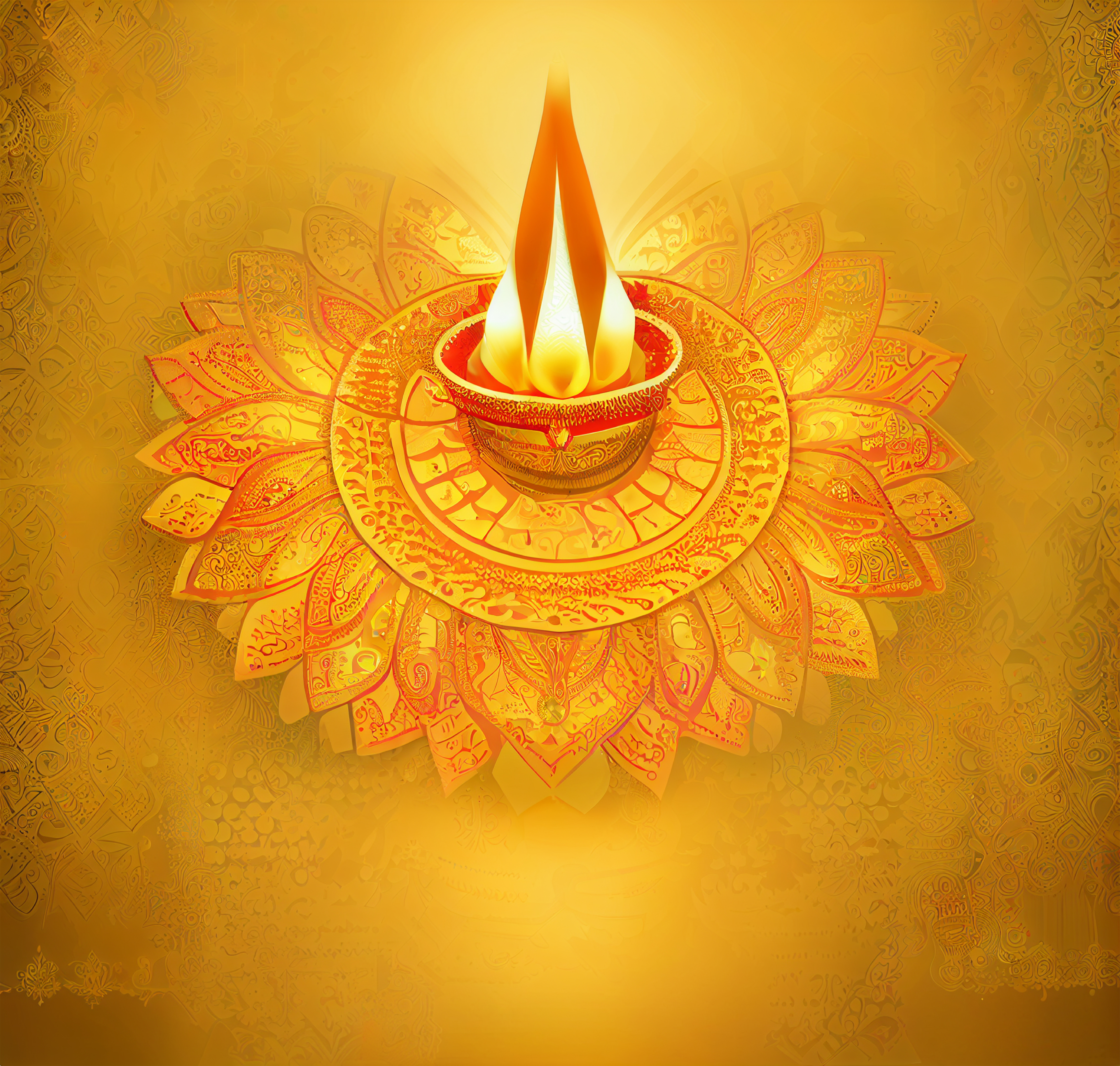 Diwali Diya Background Image