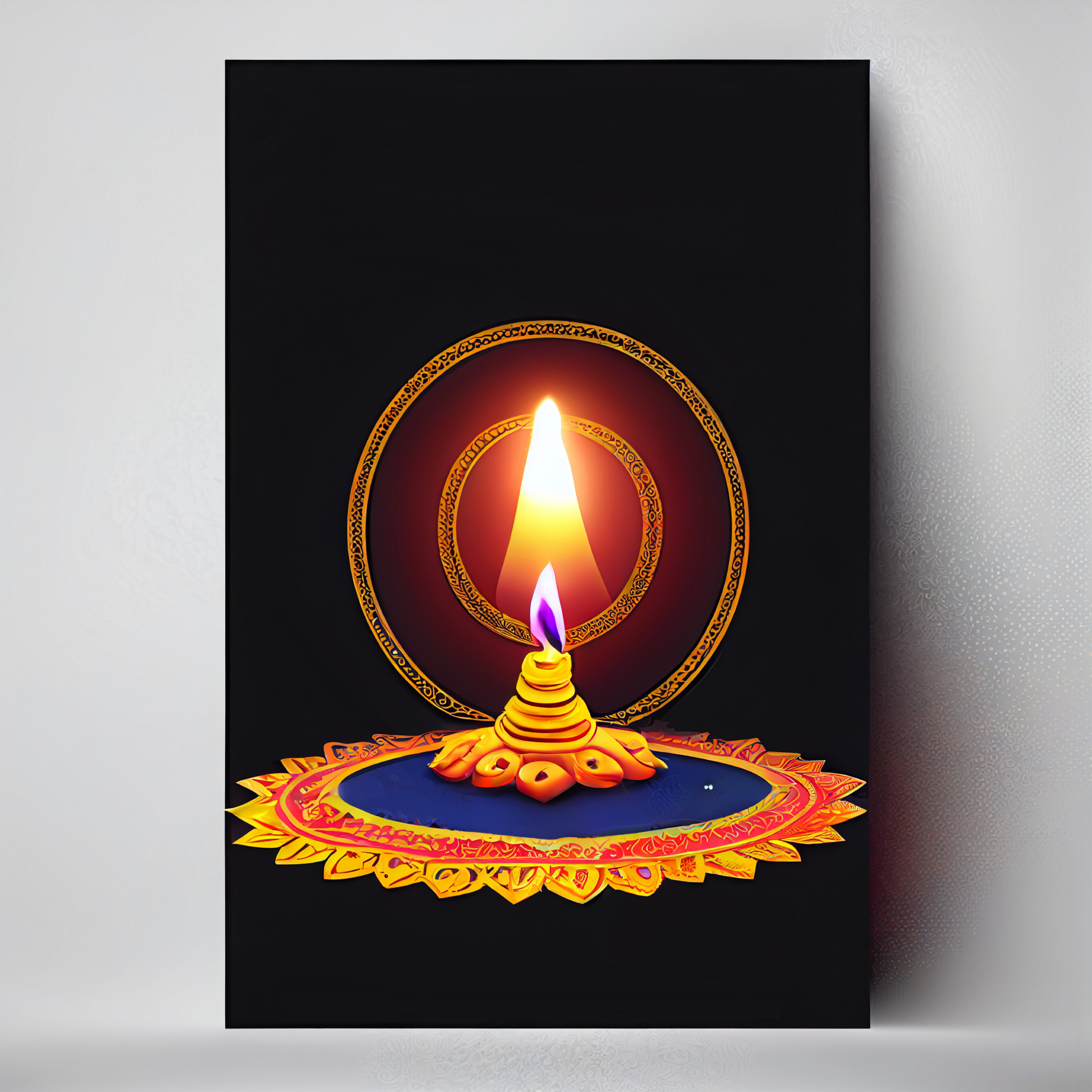Diwali Diya Background Image