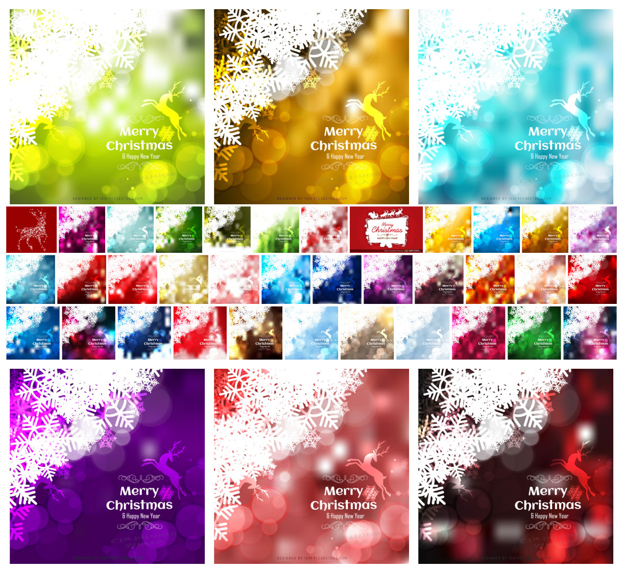 Embrace The Season: 43 Enchanting Christmas Backgrounds With Snowflakes, Deer And Festive Delights