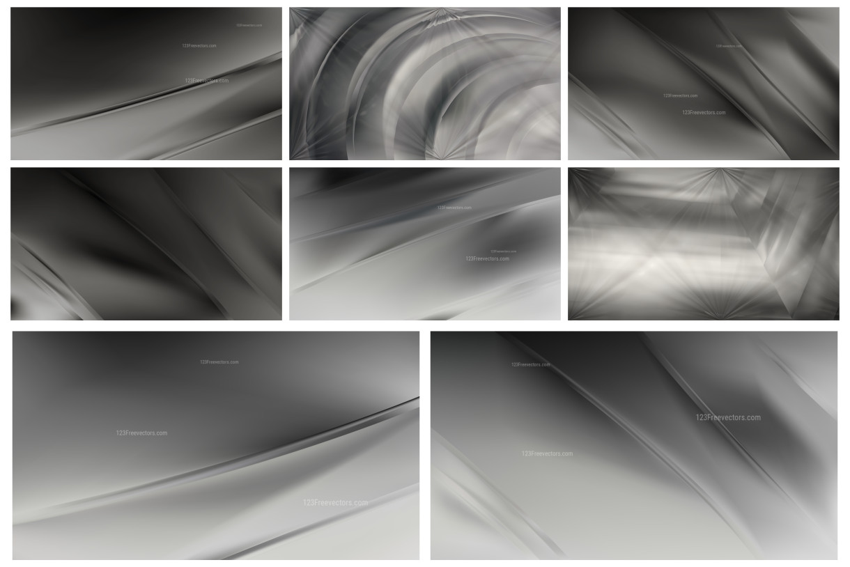 A Creative Collection of Dark Grey Background Designs