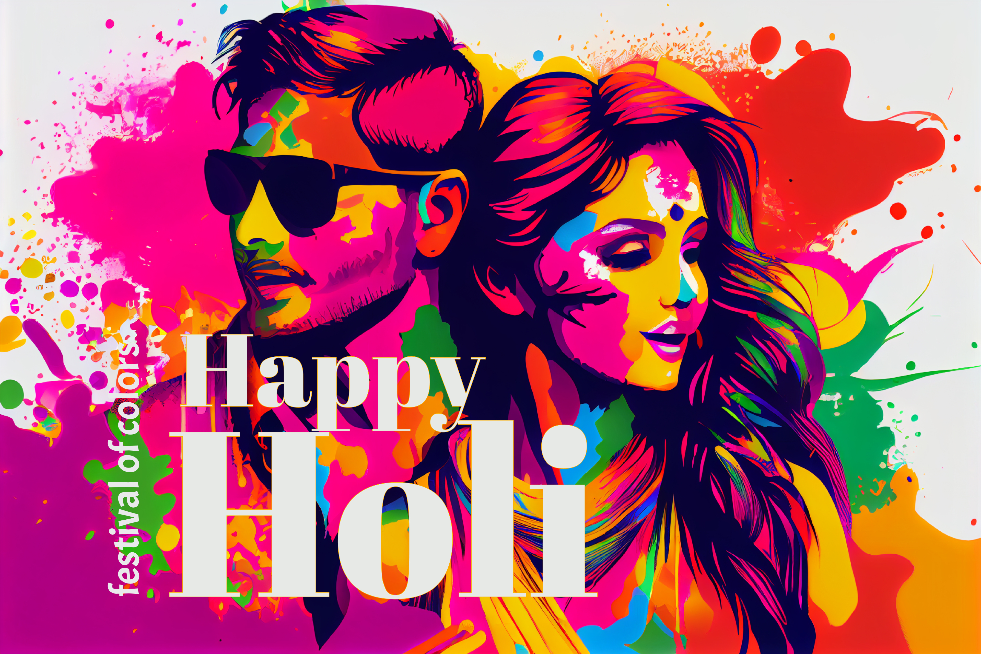Holi Couple