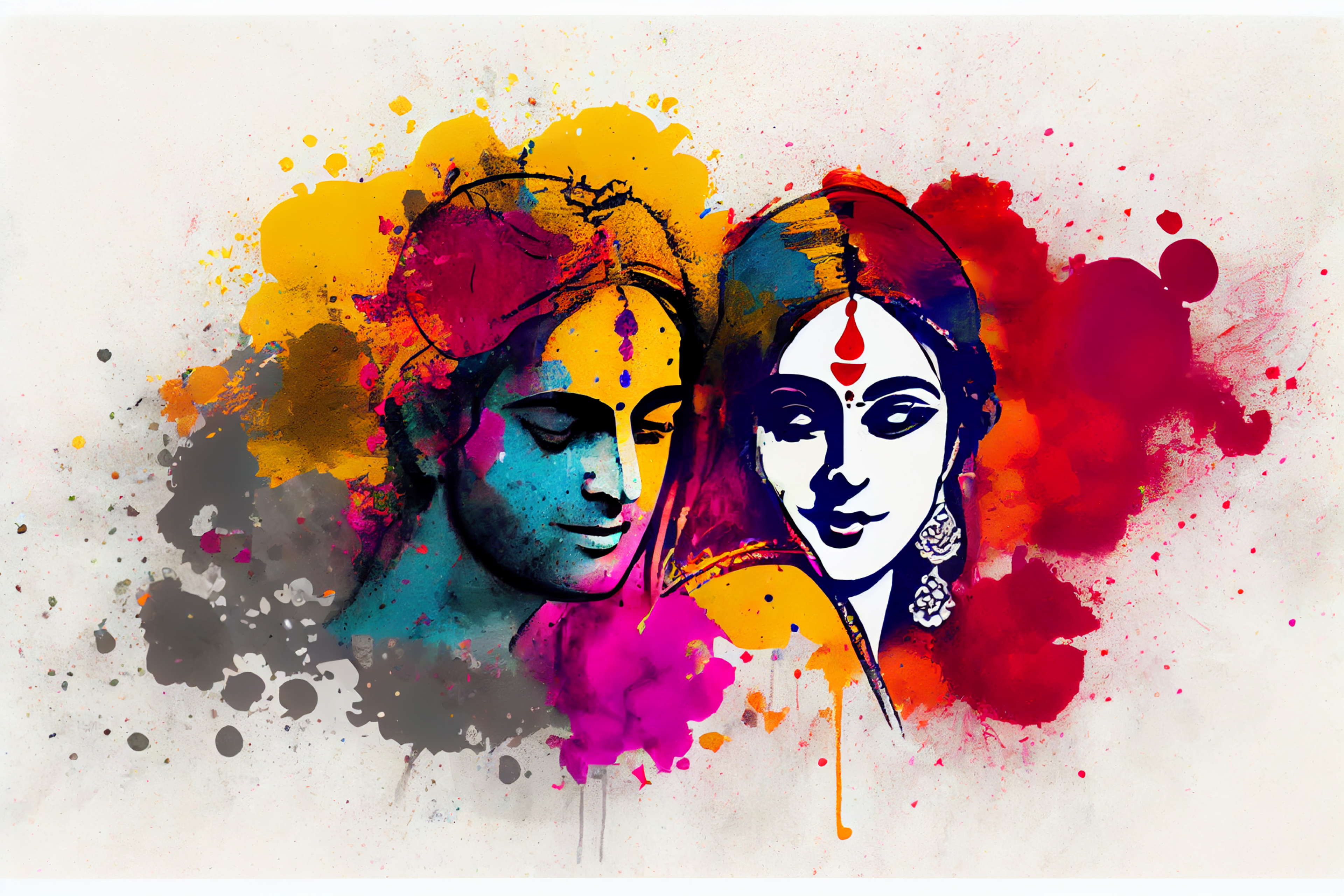 Radha Krishna Holi
