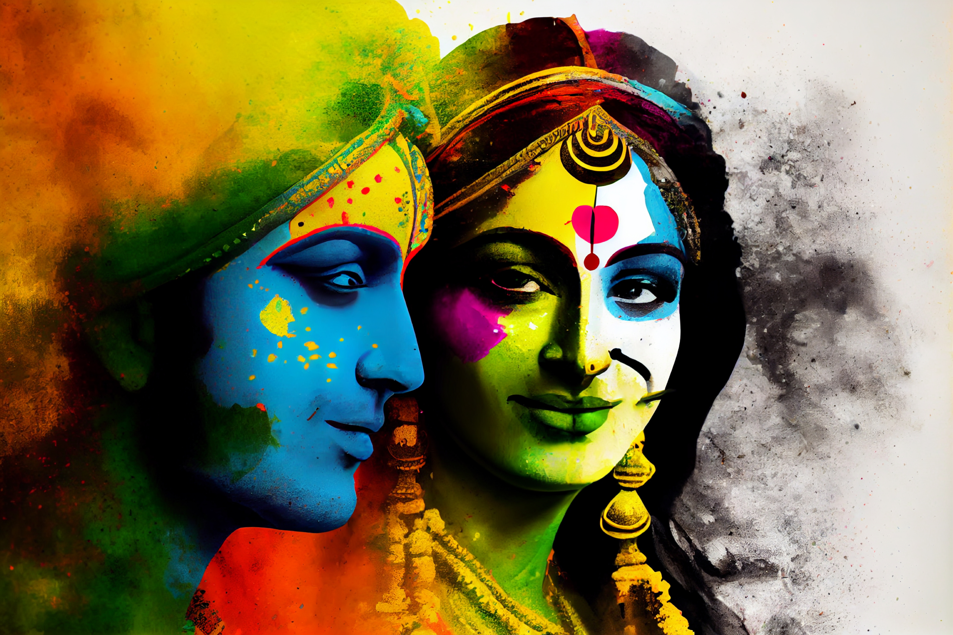 Radha Krishna Holi