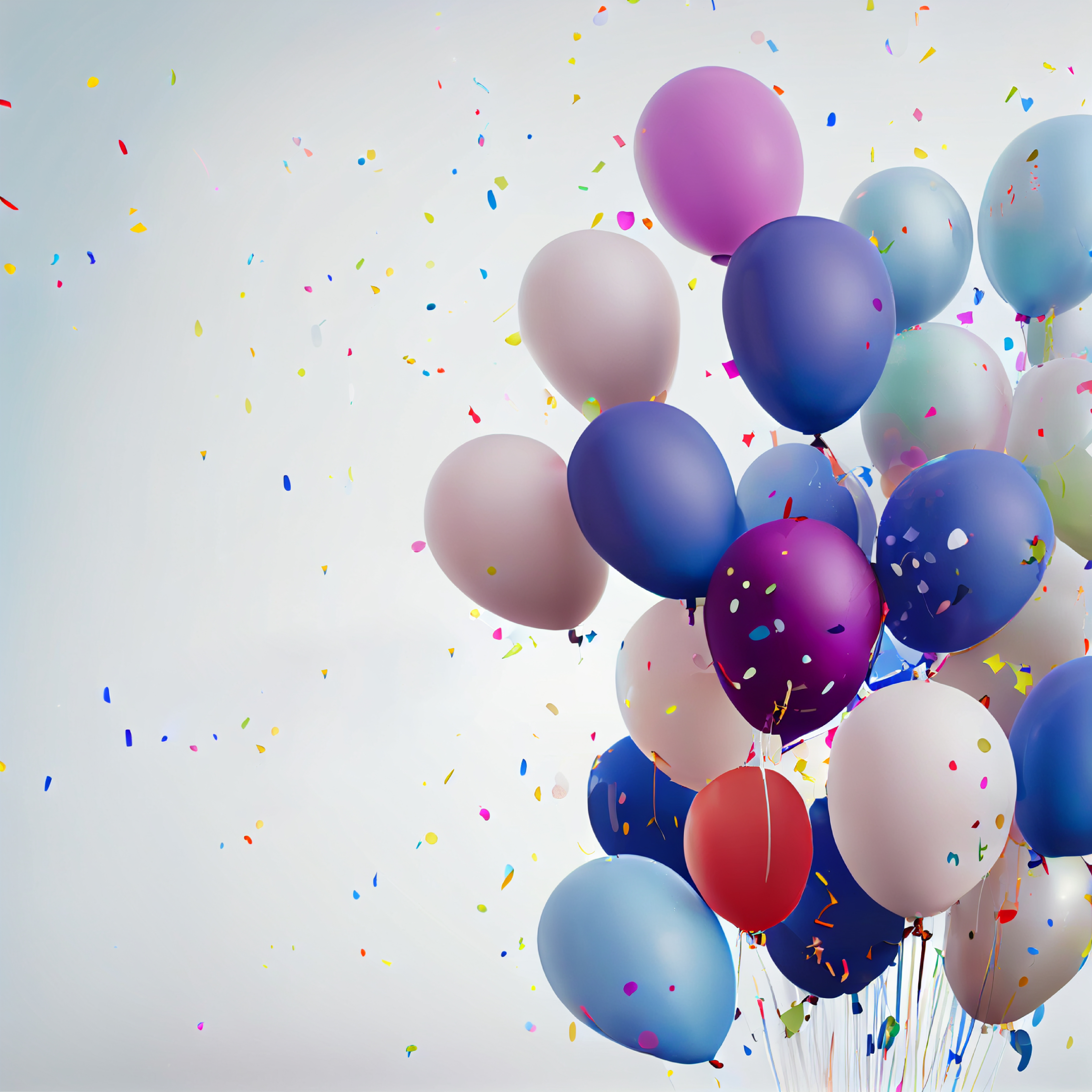 Balloons Background Image