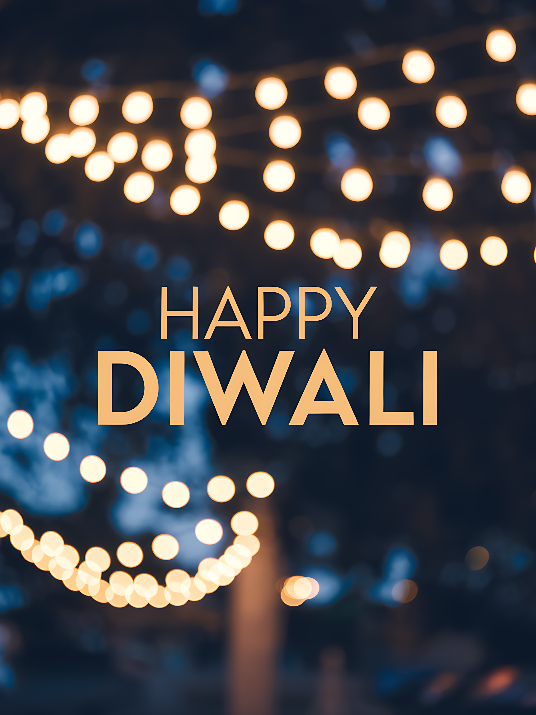 Happy Diwali Minimalist Poster