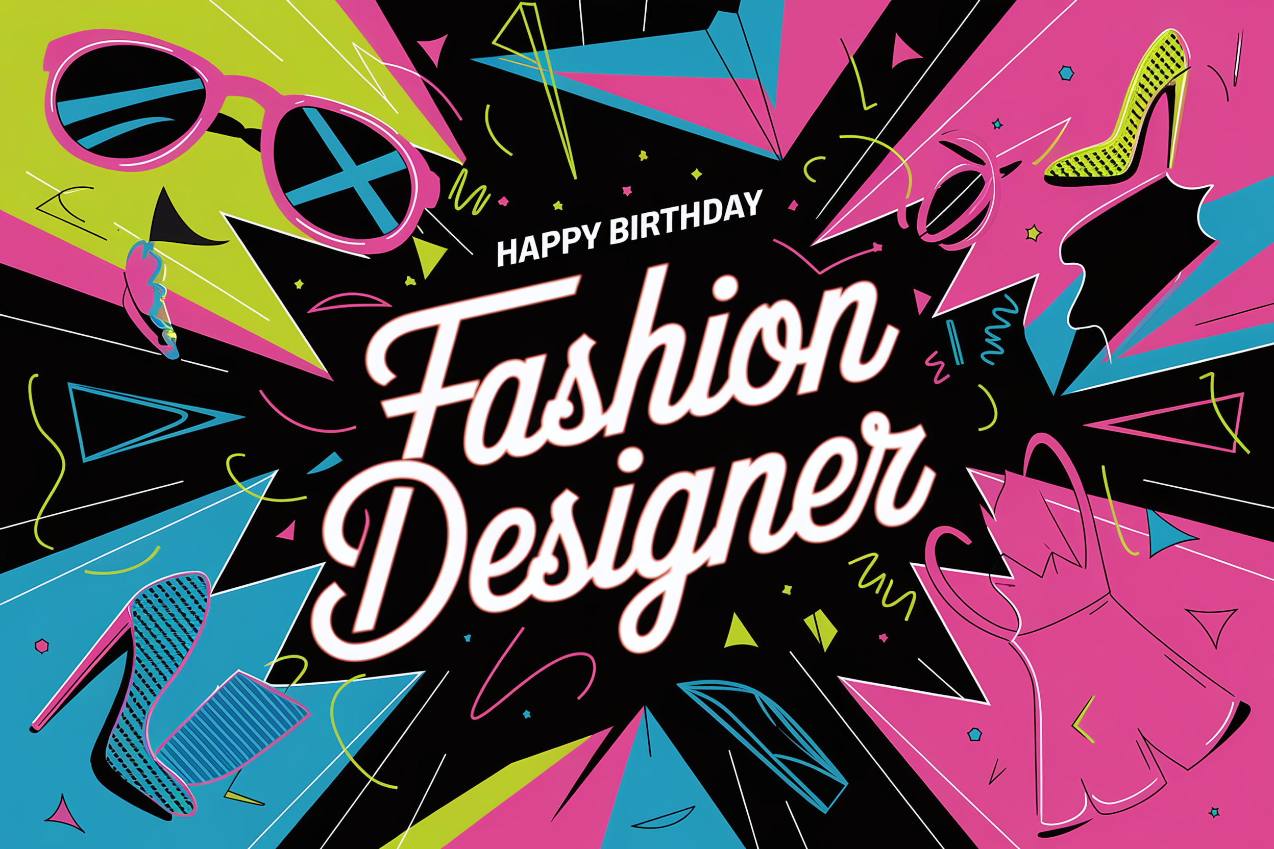 Happy Birthday Fashion Designer