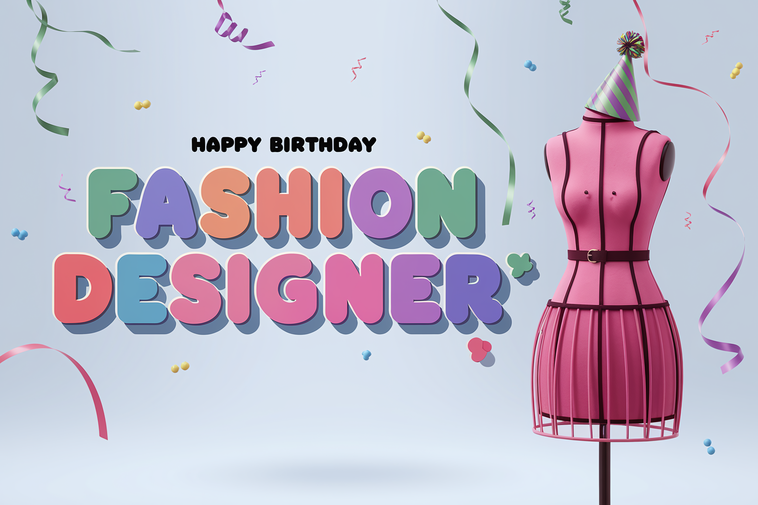 Happy Birthday Fashion Designer