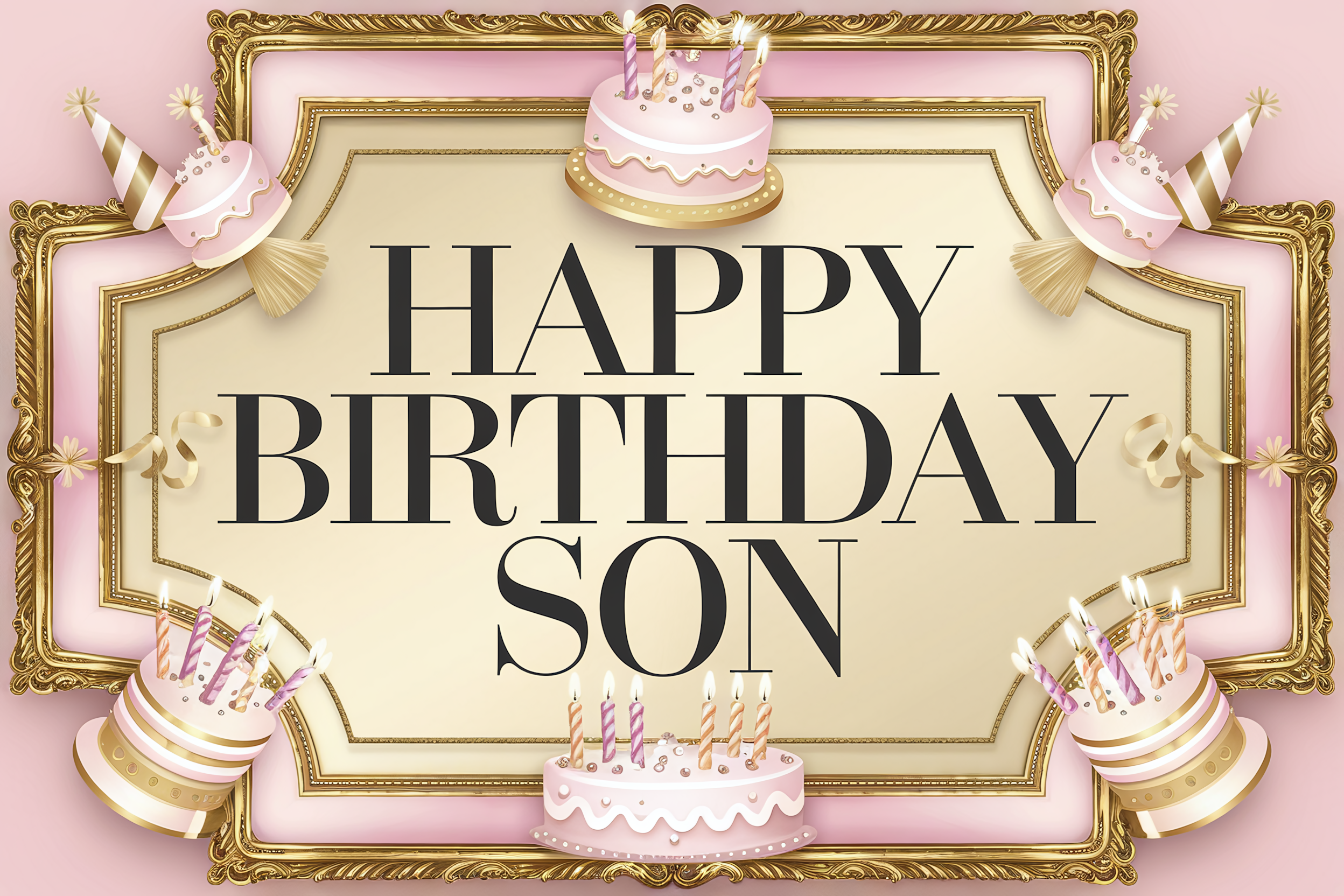 Happy Birthday Son Card