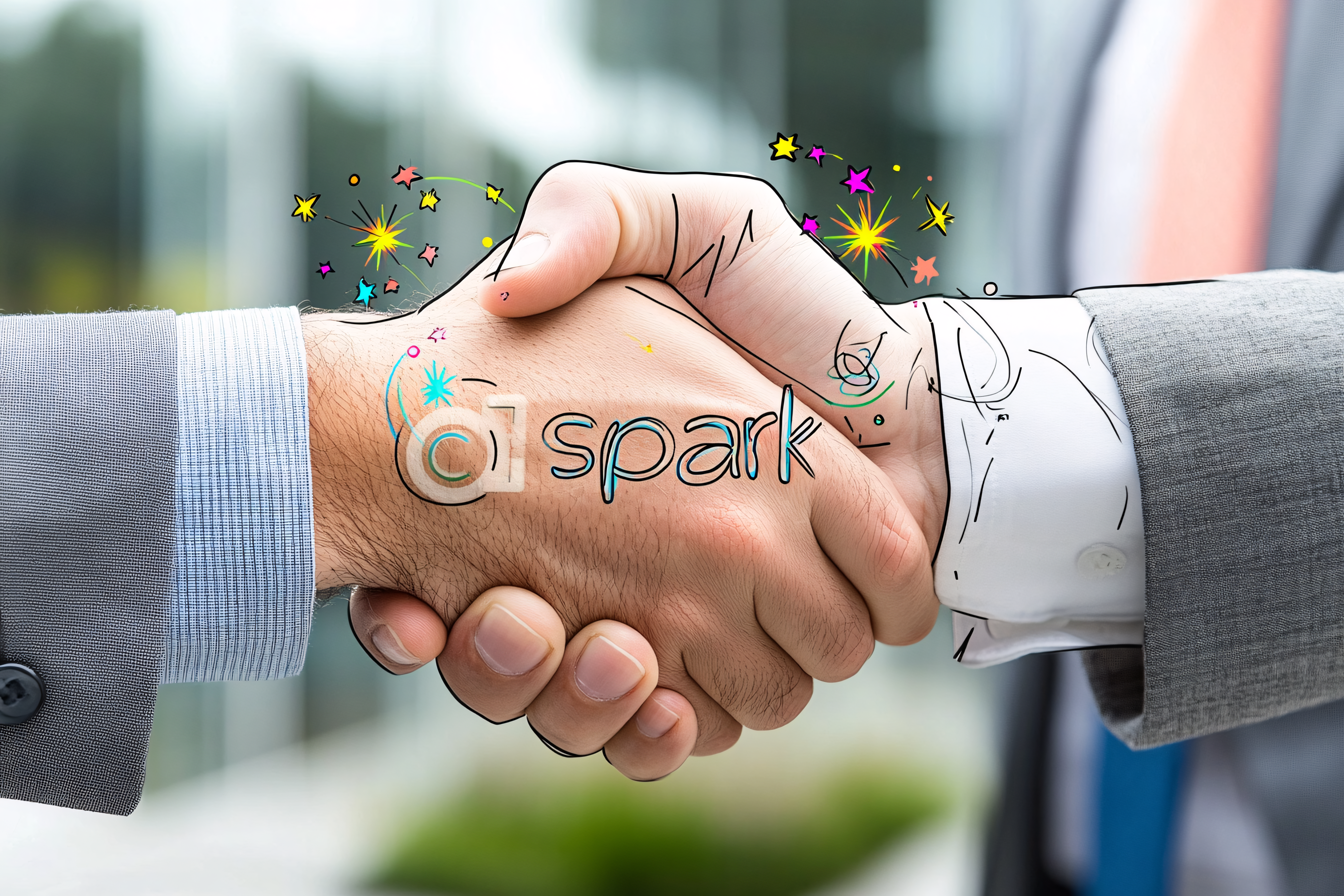 A Business Handshake Agreement