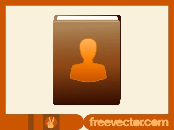 Address Book Free Vector