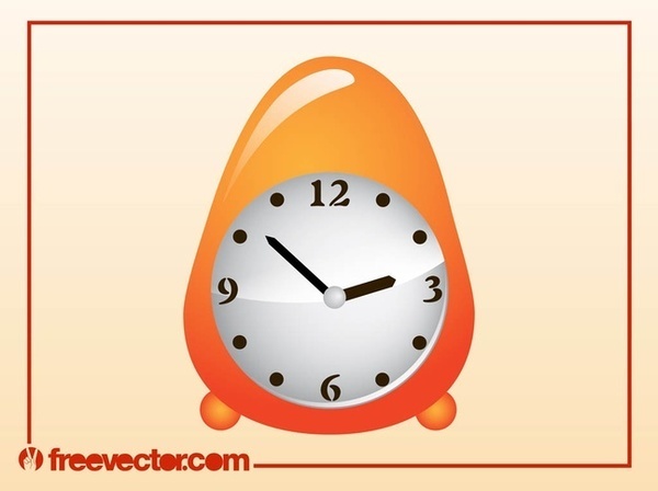 Alarm Clock Free Vector