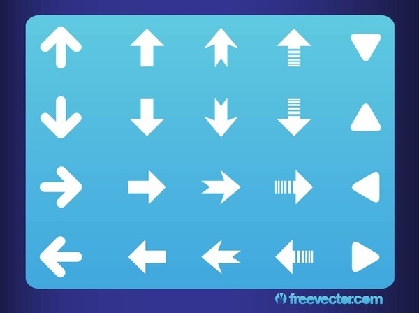 Arrows Free Vector