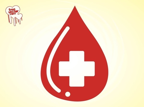 Blood Drop Free Vector