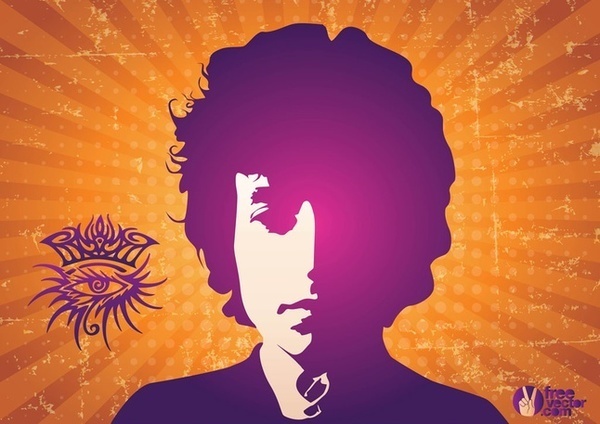 Bob Dylan Free Vector