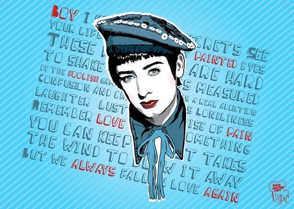 Boy George Free Vector