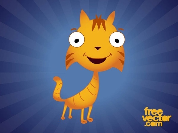Cartoon Cat Free Vector