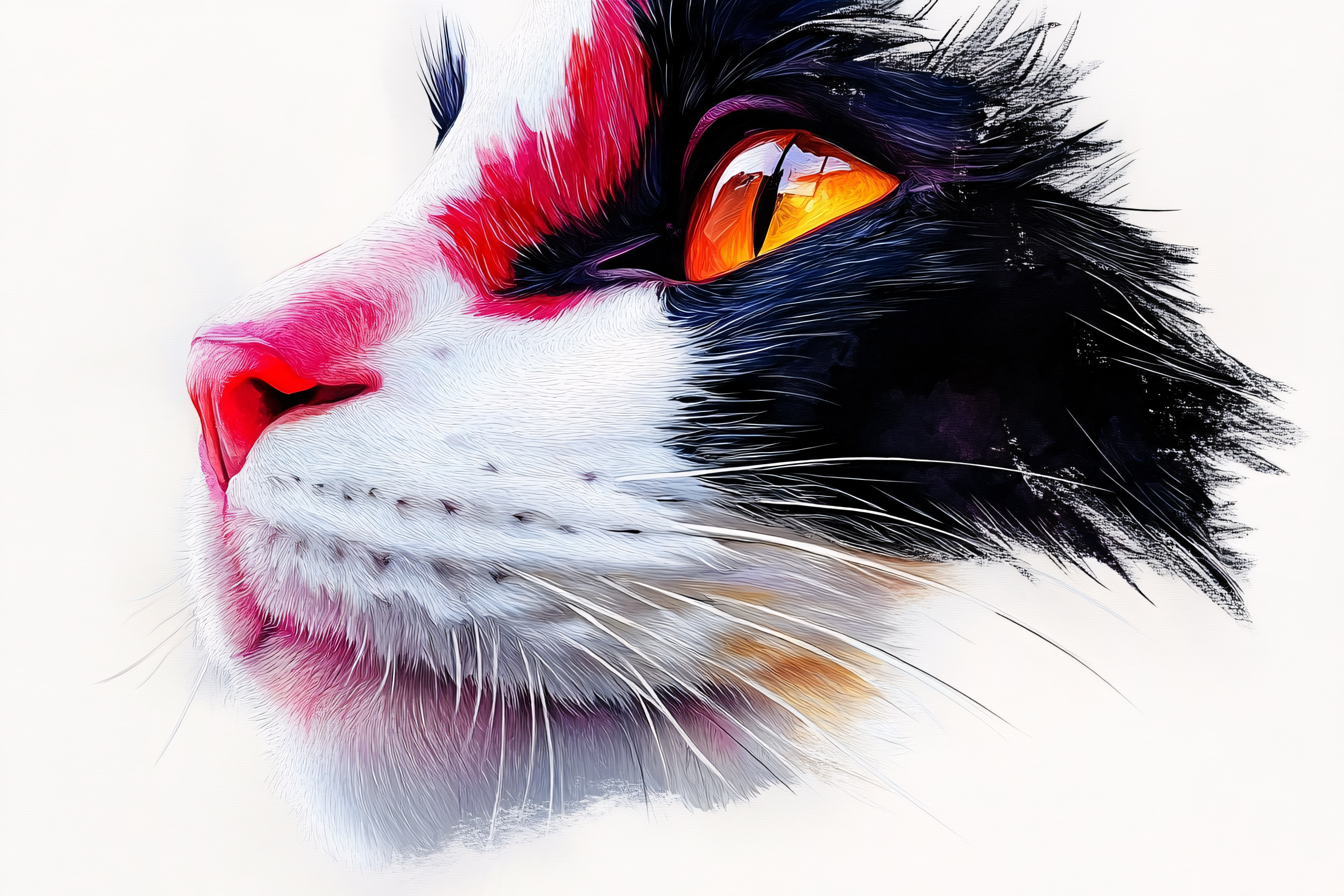 Cat Face Close-Up