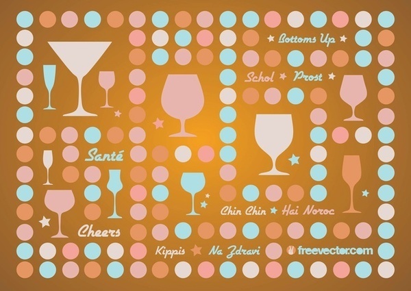 Cheers Free Vector