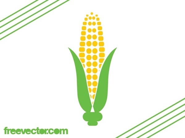 Corn On The Cob Icon Free Vector