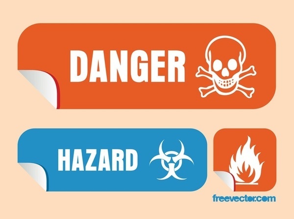 Danger Free Vector