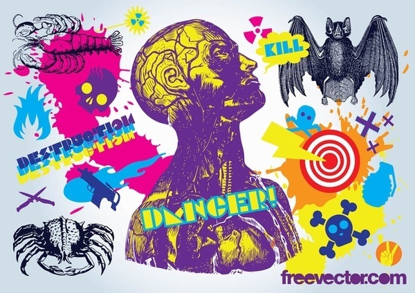 Danger s Free Vector