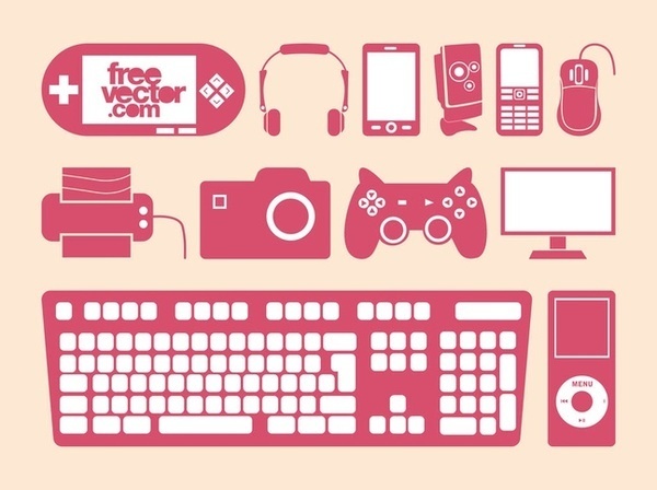 Devices Set Free Vector