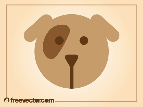 Dog Icon Free Vector