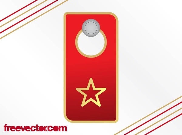 Door Hanger Design Free Vector