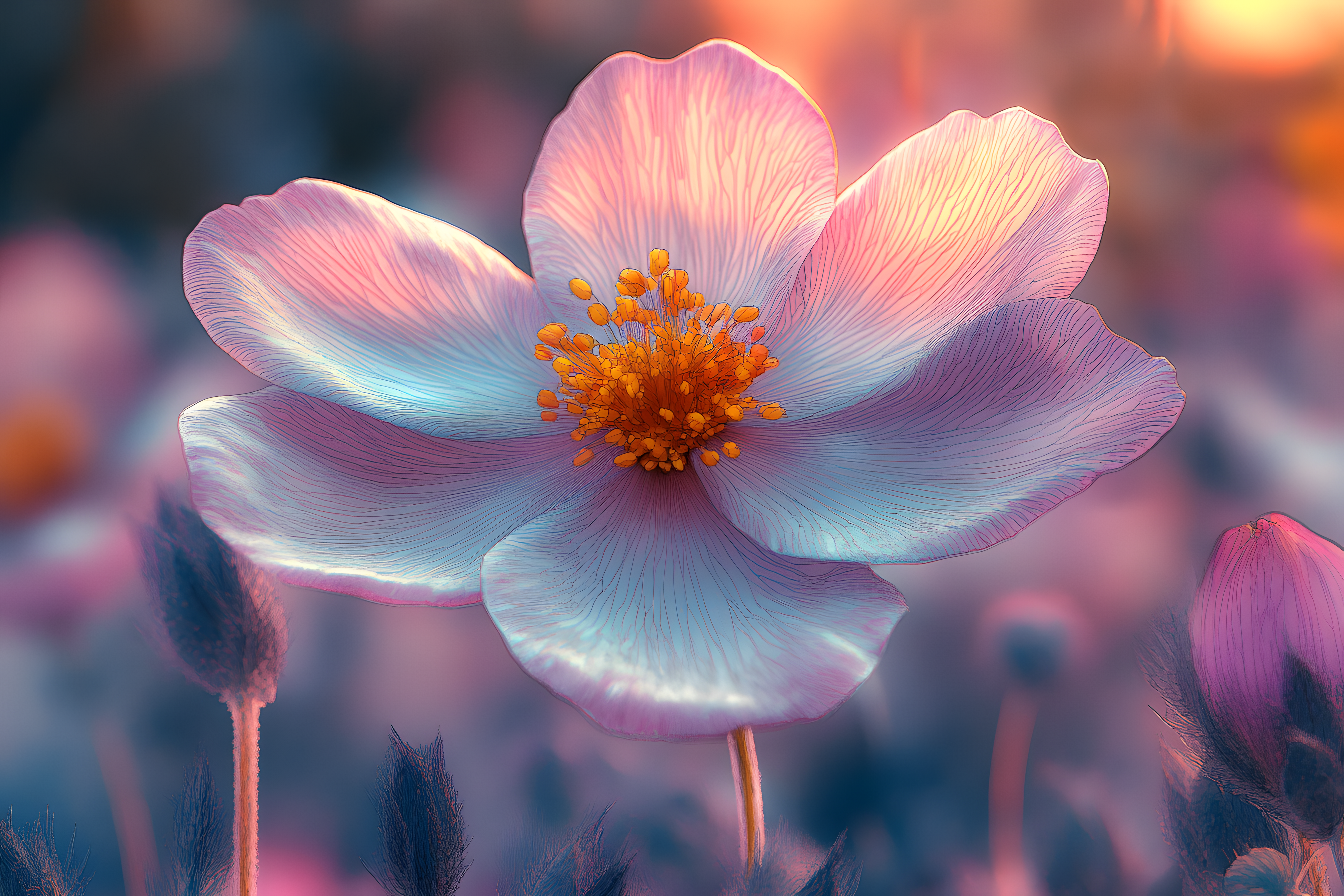 Dreamy Pink Flower