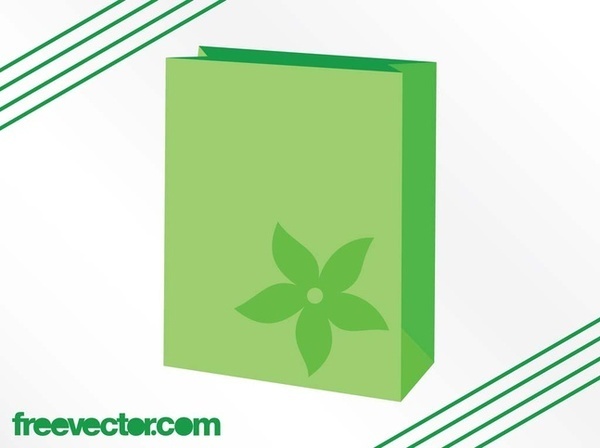 Eco Bag Free Vector