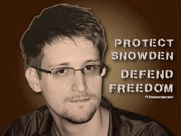 Edward Snowden Free Vector