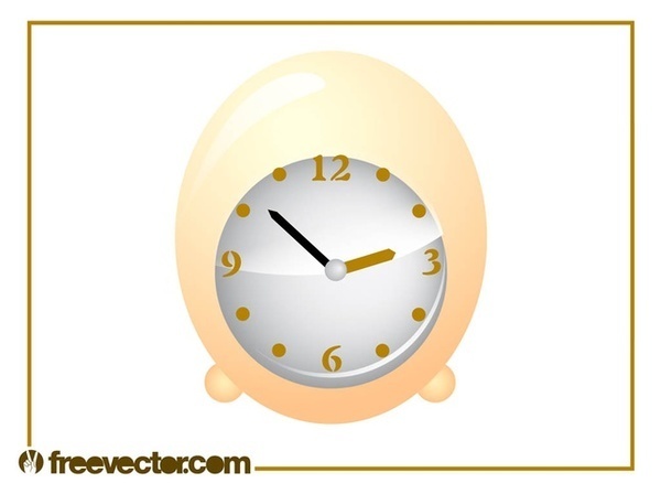Egg Clock Free Vector