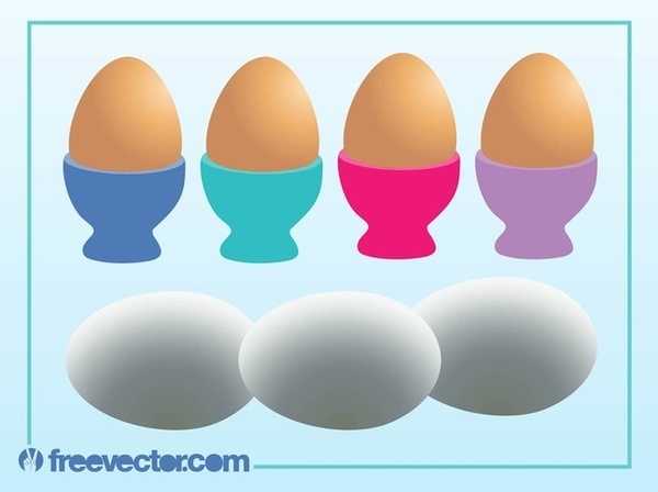 Eggs Free Vector