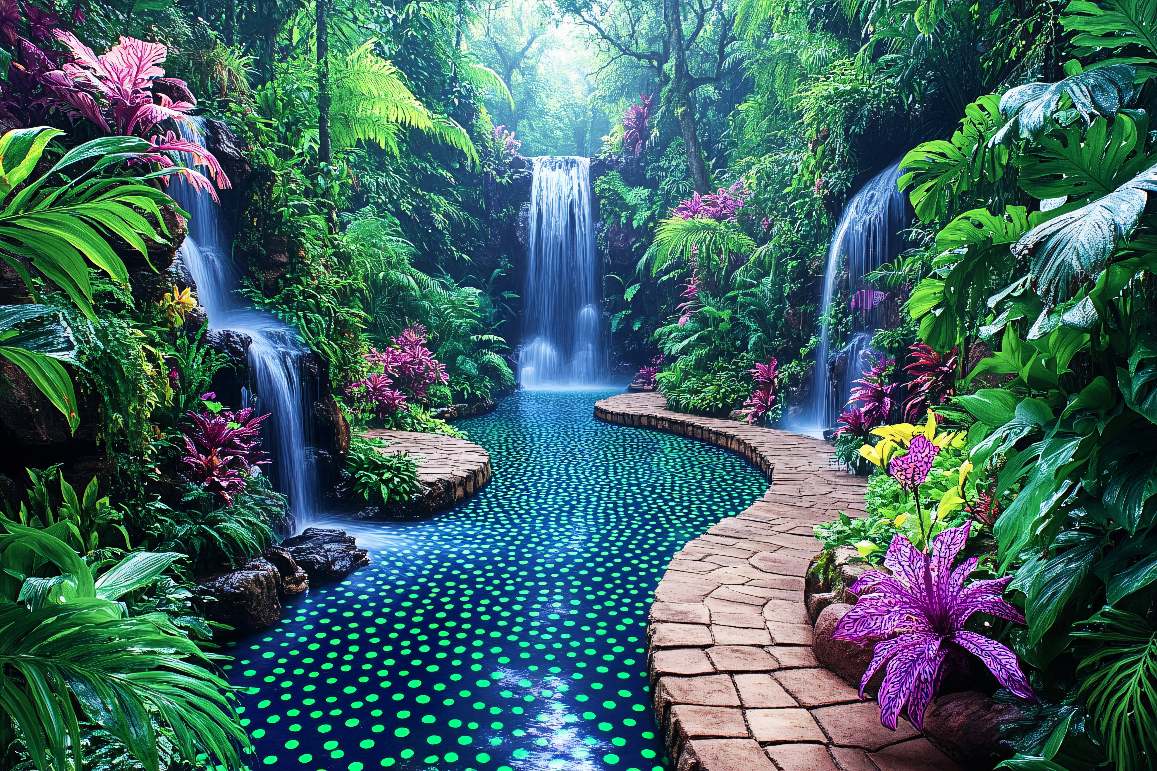Enchanted Waterfall Haven