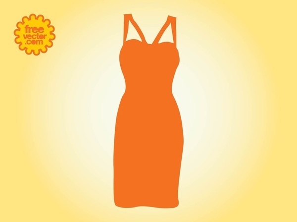 Evening Dress Free Vector
