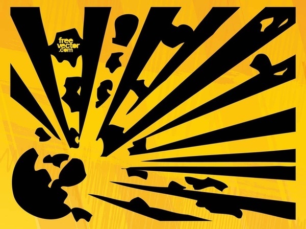 Explosion Free Vector